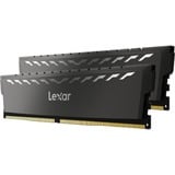 Lexar 32 GB DDR4-3200 Kit werkgeheugen Donkergrijs, LD4BU016G-R3200GDXG, XMP 2.0