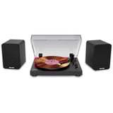 MIXX Analog System 5 Vinyl platenspeler + Speakers Zwart, 33/45 RPM