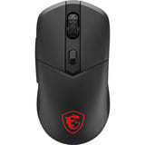 MSI VERSA 300 ELITE WIRELESS gaming muis Zwart, 400 - 26.000 DPI, 2,4 GHz / Bluetooth / USB