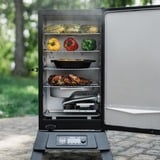 Masterbuilt 710 digitale elektrische roker met wifiverbinding smoker Zwart, WiFi-besturing