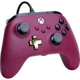 PowerA Advantage Plus bedrade controller voor Xbox Series X|S - Robijn Donkerrood, Xbox Series X|S, Xbox One, Pc