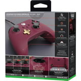 PowerA Advantage Plus bedrade controller voor Xbox Series X|S - Robijn Donkerrood, Xbox Series X|S, Xbox One, Pc