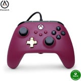 PowerA Advantage Plus bedrade controller voor Xbox Series X|S - Robijn Donkerrood, Xbox Series X|S, Xbox One, Pc