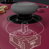 PowerA Advantage Plus bedrade controller voor Xbox Series X|S - Robijn Donkerrood, Xbox Series X|S, Xbox One, Pc