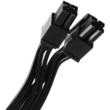 SilverStone PP05-MBEPS kabel Blauw-zwart