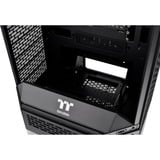 Thermaltake The Tower 300 mini tower behuizing Zwart | 3x USB-A | Tempered Glass