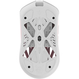 WLMouse Beast X Max V2 Wireless Gaming Mouse - Pink/White Roze/wit, 50 - 50.000 dpi, 8K, 2.4GHz / USB-C