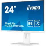 iiyama ProLite XUB2492HSU-W5 23.8" Monitor Wit, 75Hz, VGA, HDMI, DisplayPort, Audio