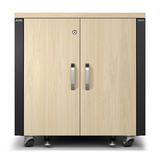 APC NetShelter AR4012A, 12U server rack Houtkleur/zwart, 75(b) x 78,5(h) x 113,04(d) cm, geluiddicht