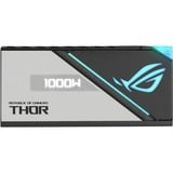 ASUS ROG Thor 1000W Platinum II voeding  Zwart, Kabelmanagement, 8x PCIe, 1x 12VHPWR