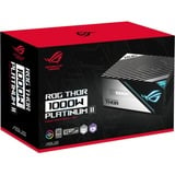 ASUS ROG Thor 1000W Platinum II voeding  Zwart, Kabelmanagement, 8x PCIe, 1x 12VHPWR