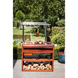 Barbecook Pedro Argentijnse houtbarbecue  Bruin