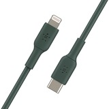 Belkin BOOST CHARGE USB-C/ Lightning kabel, 1 meter Groen, CAA003bt1MMG
