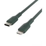 Belkin BOOST CHARGE USB-C/ Lightning kabel, 1 meter Groen, CAA003bt1MMG