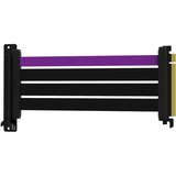 Cooler Master Riser Cable PCIe 4.0 x16 - 300mm verlengkabel Zwart/lila