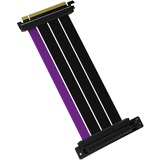 Cooler Master Riser Cable PCIe 4.0 x16 - 300mm verlengkabel Zwart/lila