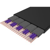 Cooler Master Riser Cable PCIe 4.0 x16 - 300mm verlengkabel Zwart/lila