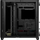 Corsair AIR 5400 LX-R LINK  midi tower behuizing Zwart | 3x USB-C | RGB | Tempered Glass