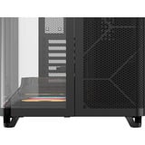 Corsair AIR 5400 LX-R LINK  midi tower behuizing Zwart | 3x USB-C | RGB | Tempered Glass