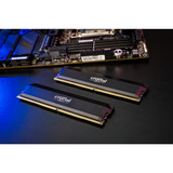 Crucial PRO OC 64 GB DDR5-6000 (2x 32 GB) werkgeheugen Zwart, CP2K32G60C40U5B, XMP 3.0, EXPO