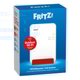 FRITZ! Repeater 1610 Outdoor Edition International poe-repeater Wit, Mesh Wi-Fi, PoE+