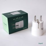 Frient Smart Plug Mini 2 Type E (Frans) stekker Wit, Zigbee 3.0