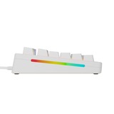 Glorious GMMK 3 75% Prebuilt Wired White RGB mechanisch gaming toetsenbord Wit, US lay-out (QWERTY), Glorious Fox, 75%, 75%, RGB, GPBT-doubleshot keycaps, Knob