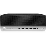 HP ProDesk 600 G5 SFF Refurbished pc-systeem Zwart/zilver | Core i5-9400T | UHD Graphics 630 | 16 GB | 256 GB SSD