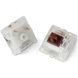 Keychron Gateron Cap Switch Set - Cap Red, 35 Switches keyboard switches Rood/transparant