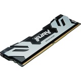 Kingston FURY 16 GB DDR5-7200 werkgeheugen Zwart/zilver, KF572C38RS-16, Renegade Silver, XMP