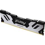 Kingston FURY 16 GB DDR5-7200 werkgeheugen Zwart/zilver, KF572C38RS-16, Renegade Silver, XMP