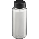 Klean Kanteen Wide met Loop Cap drinkfles Geborsteld rvs, 1182 ml