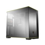 Lian Li O11 Dynamic EVO RGB Automobili Lamborghini Edition midi tower behuizing Zwart | 2x USB-A | 1x USB-C | RGB | Tempered Glass
