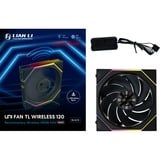 Lian Li UNI FAN TL 120 Reverse Blade Wireless Single Pack case fan Zwart, 4-pin PWM