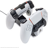 PowerA Dubbel laadstation voor DualSense draadloze controllers Wit/zwart