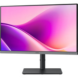 Samsung Essential S4 S43UF 24" monitor Zwart, HDMI, DisplayPort, 4x USB-A, USB-C, RJ-45
