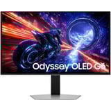 Samsung Odyssey OLED G6 G60SF 27" gaming monitor Zilver, 2x HDMI, DisplayPort, 2x USB-A, USB-B, 500 Hz