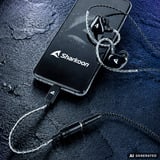 Sharkoon Stealthbite IEM in-ear oortjes Zwart, Pc, USB-A, UBS-C, 3,5 mm