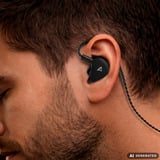 Sharkoon Stealthbite IEM in-ear oortjes Zwart, Pc, USB-A, UBS-C, 3,5 mm