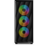 Sharkoon VK4 ARGB midi tower behuizing Zwart | 2x USB-A | RGB | Tempered Glass