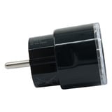 Shelly Plug PM Gen3 stekkerdoos Zwart, Wifi, Bluetooth