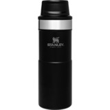 Stanley PMI Classic Trigger-Action Travel Mug 0.35L thermosbeker Zwart (mat), Matte Black Pebble 