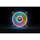 Thermaltake Riing Quad 14 RGB Radiator Fan TT Premium Edition Single Fan Pack case fan Zwart