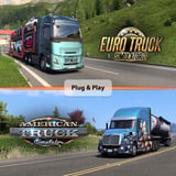 Thrustmaster SimTask Truck-40 Add-On Kit stuur add-on Zwart, PlayStation 5, PlayStation 4, XBOX Series X|S, XBOX One, Pc