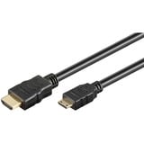 goobay High Speed HDMI > Mini-HDMI adapter Zwart, 5 meter, 4K