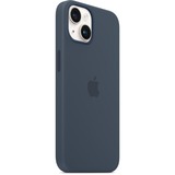 Apple Siliconenhoesje met MagSafe voor iPhone 14 - Stormblauw telefoonhoesje Blauwgrijs