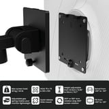 Arozzi Alzare Neo Pro - Gas Spring Monitor Arm - Black monitorarm Zwart