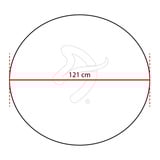 Arozzi ZONA Floor Pad - Black Marble beschermingsmat Zwart