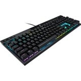 Corsair K70 RGB PRO Mechanical Gaming Keyboard Zwart, US lay-out, Cherry MX RGB Brown, RGB leds, PBT double-shot