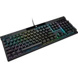 Corsair K70 RGB PRO Mechanical Gaming Keyboard Zwart, US lay-out, Cherry MX RGB Brown, RGB leds, PBT double-shot